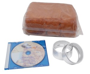 Delft Clay Sand Casting Set with DVD & Mold Frames 