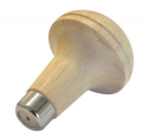 Wooden Graver Handle (Mushroom-Shaped)