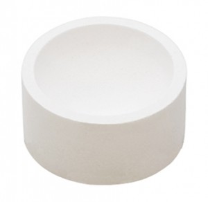 8 Oz High-Temp Ceramic Crucible for Melting Platinum