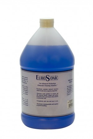 Eurosonic Jewelry Cleaning Solution - 1 Gallon (Non-Toxic, Biodegradable) 