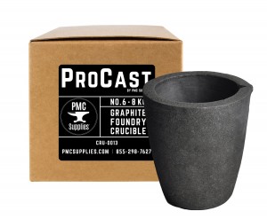 No 6 - 8 Kg Clay Graphite Foundry Crucible