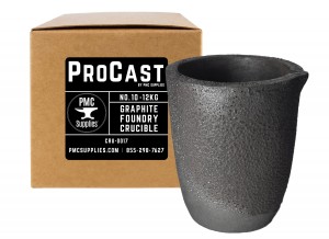 No 10 - 12 Kg Clay Graphite Foundry Crucible