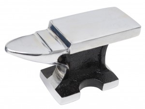 2 Lb Steel Anvil with Chrome Finish