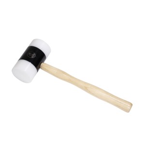 Nylon Hammer w/ 2" Faces and Wooden Handle Professional Series 