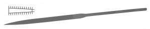 Glardon Vallorbe Swiss Knife Needle File - LA2405