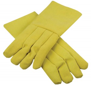 High Heat-Resistant Kevlar® 14" / 22 Oz Melting Furnace Gloves