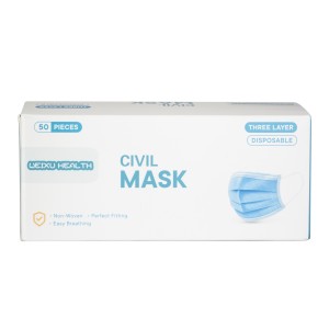 3 Ply Disposable Surgical Masks 50 pieces FDA Approved